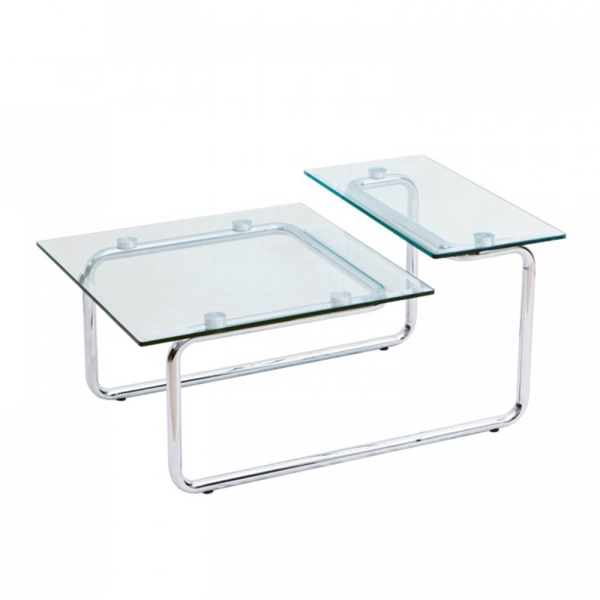 میز جلو مبلی شیشه ای نیلپر مدل FOC 321