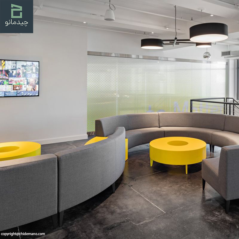 انتخاب مبلمان نامتناسب با فضای دفتر