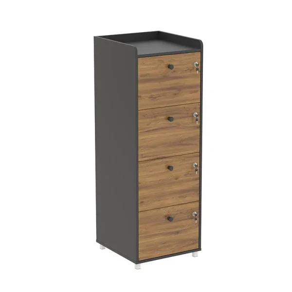 فایل چهار کشو ایستاده کرودار نیلپر مدل ODF 557 VII