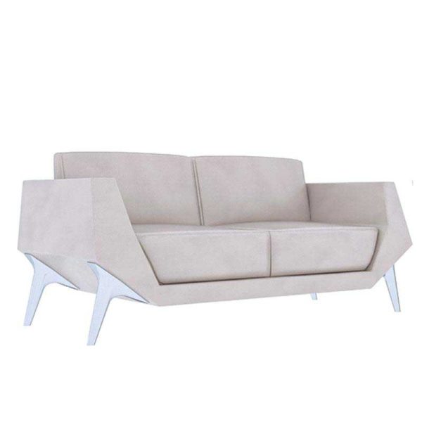 مبل اداری دو نفره نیلپر مدل OSS 113N2