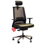 صندلی مدیریتی پایه کروم نیلپر مدل OCM 850S