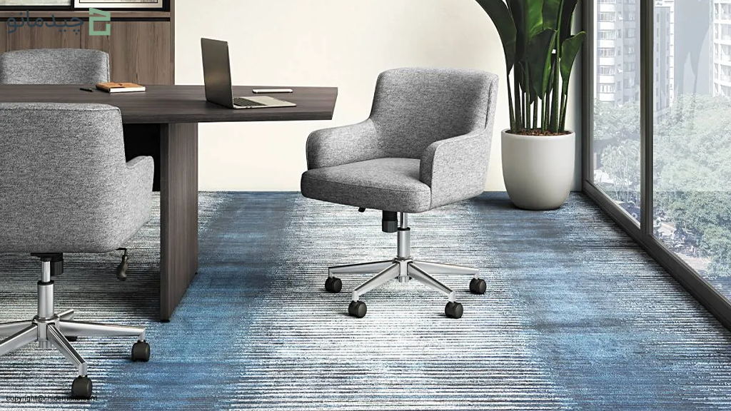 مواد و راحتی نشیمنگاه در صندلی اداری ارگونومیک