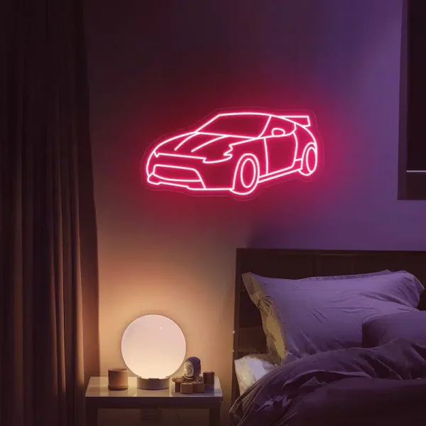 تابلو نئون طرح ماشین کد DRIVE003