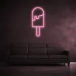 تابلو نئون طرح بستنی کد CAFE012