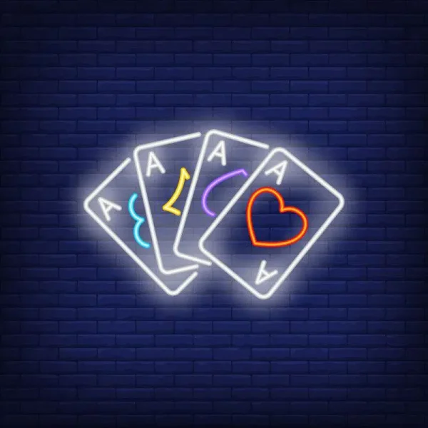 تابلو نئون طرح کارت کد GAME011