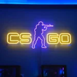 تابلو نئون طرح CSGO کد GAME013