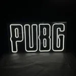 تابلو نئون طرح لوگو PUBG کد GAME019