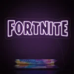 تابلو نئون طرح Fortnite کد GAME034