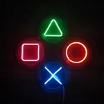 تابلو نئون طرح دسته PS کد GAME035
