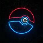 تابلو نئون طرح پوکمون کد GAME036