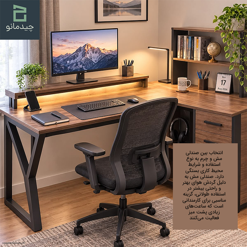 خرید مبلمان اداری در چیدمانو