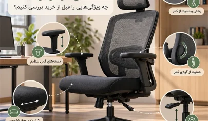 راهنمای خرید صندلی ارگونومیک؛ چه ویژگی‌هایی را قبل از خرید بررسی کنیم