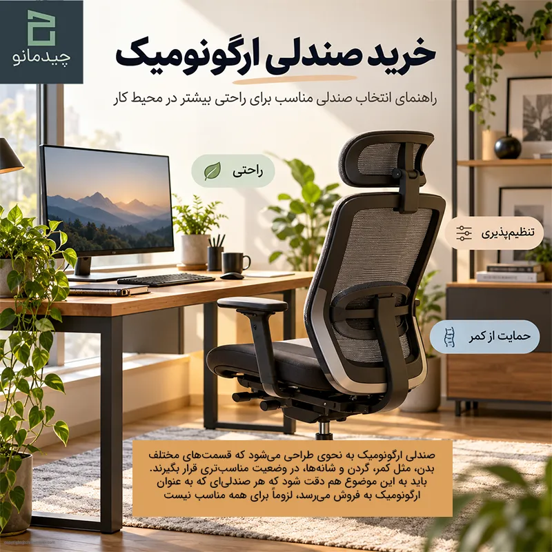 راهنمای خرید صندلی ارگونومیک