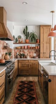 دکوراسیون مدرن 8 earthen pot kitchen decor